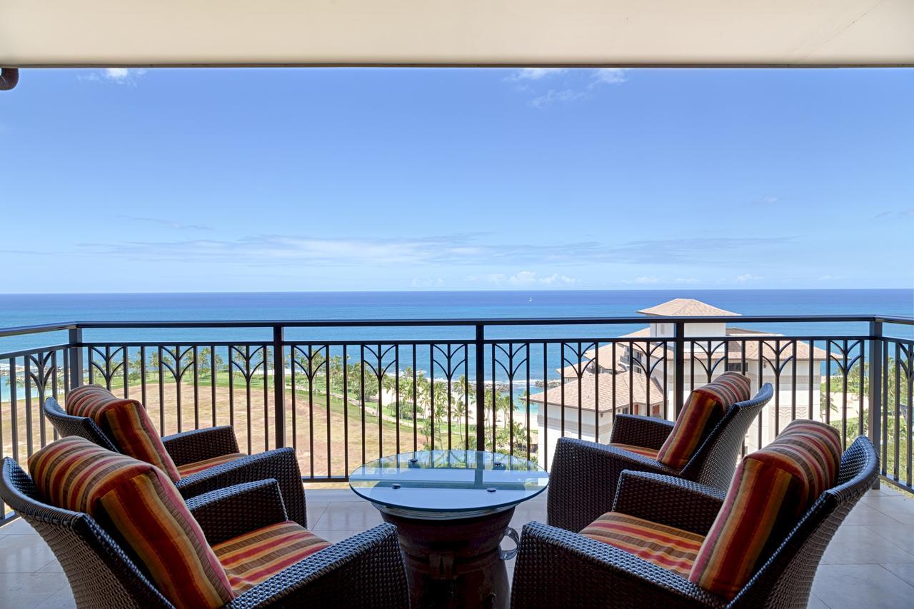 Top Floor Penthouse With Panoramic View - Ocean Tower At Ko Olina Beach Villas Resort Kapolei Bagian luar foto